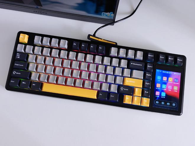 蛛L99带您解锁机械键盘新形态不朽情缘手机版触控大屏加持狼(图15) 蛛L99带您解锁机械键盘新形态不朽情缘手机版触控大屏加持狼(图15)